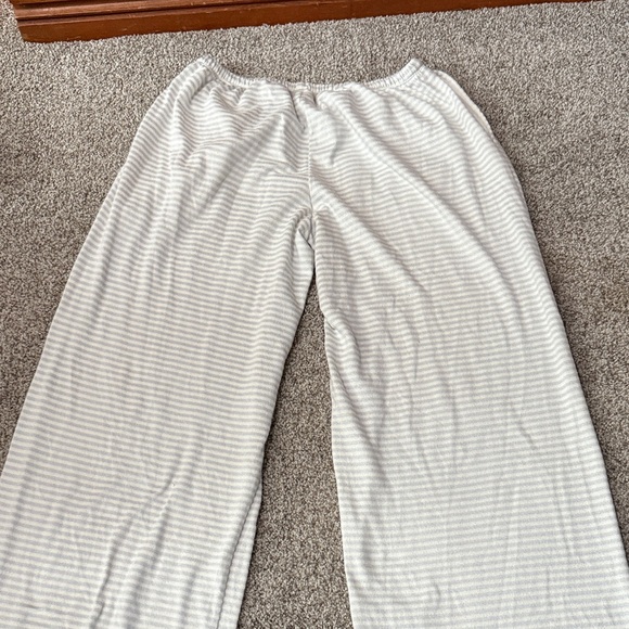 Hollister Light blue Striped Pajama Pants with pockets - Picture 4 of 5